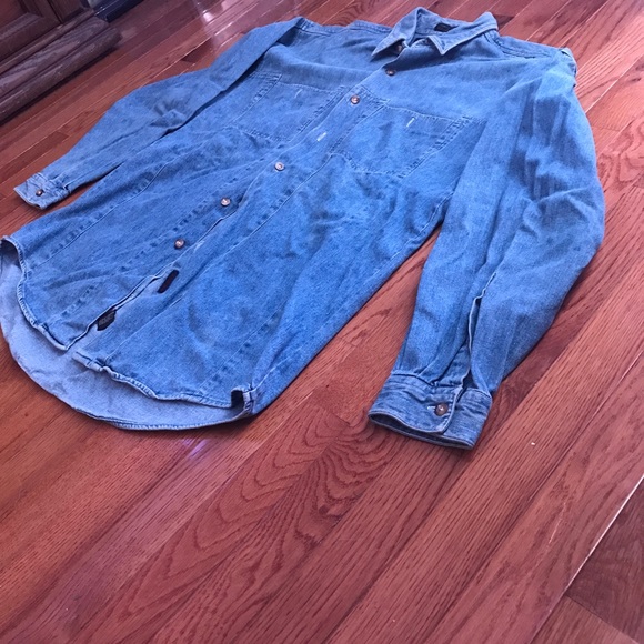 Denim shirt button up - Picture 3 of 4